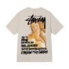 Stussy Stusica color beauty pattern casual short sleeved T-shirt for spring, new for both men and women
