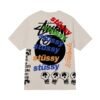 Stussy Stusica Color Pattern Casual Short Sleeve T-shirt Spring New Style Unisex