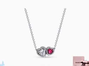Pandora shines with a preference for necklaces, necklaces, and red heart-shaped designs