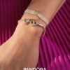 Pandora Bracelet Silver Simple Fashion Couple