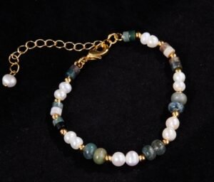 Juicygrape French retro high-end natural Baroque pearl freshwater pearl light luxury bracelet