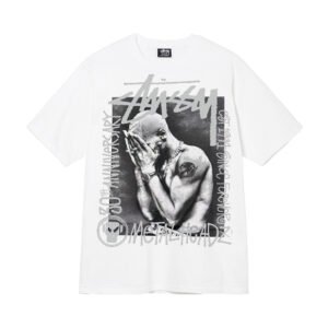 Stusey Creative Printed Pattern Casual T-shirt