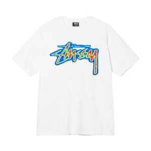 Stusey Creative Printed Pattern Casual T-shirt