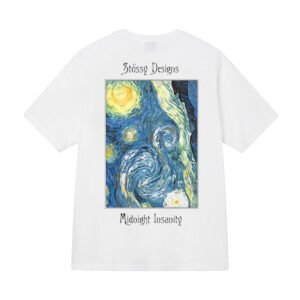 Stussy Creative Printed Casual T-shirt