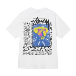 Stussy Creative Printed Casual T-shirt