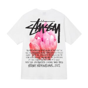 Stussy Creative Printed Casual T-shirt