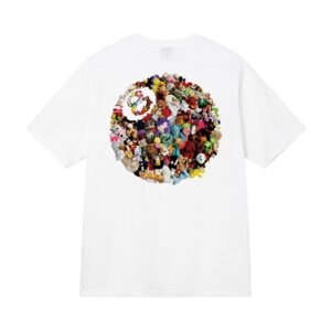 Stussy Creative Printed Casual T-shirt