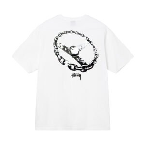 Stusey Creative Printed Pattern Casual T-shirt