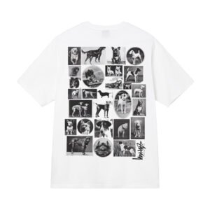 Stusey Creative Printed Pattern Casual T-shirt
