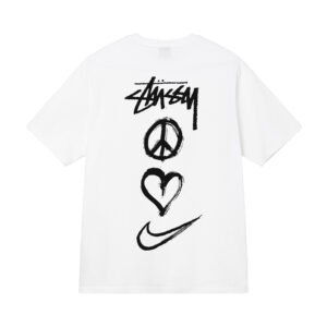 Stussy Creative Printed Casual T-shirt