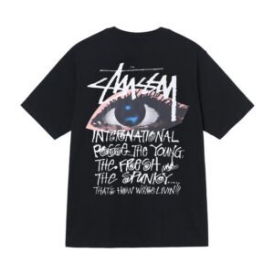 Stussy Creative Printed Casual T-shirt